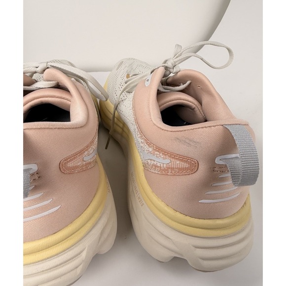 HOKA Bondi 8 Men's 9.5 D US Shifting Sand 1123202 SSEG Athletic Running Shoes - Picture 7 of 11